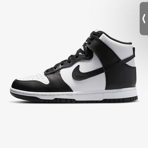 Nike Women's Black White High-Top Sneakers